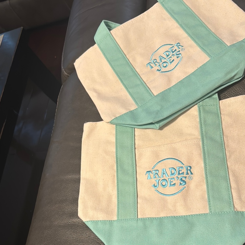 Trader Joe's Canvas Tote Bags